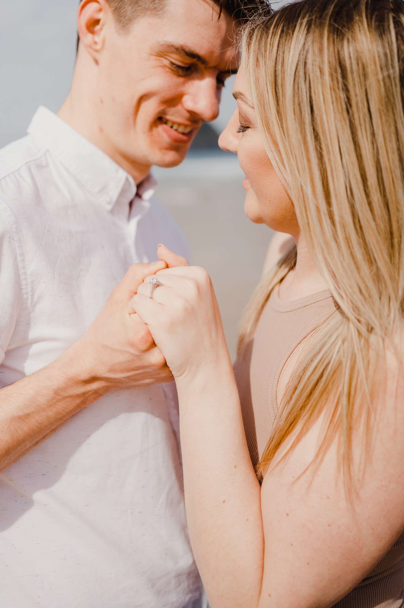 Proposal at Holywell Bay, Cornwall, UK