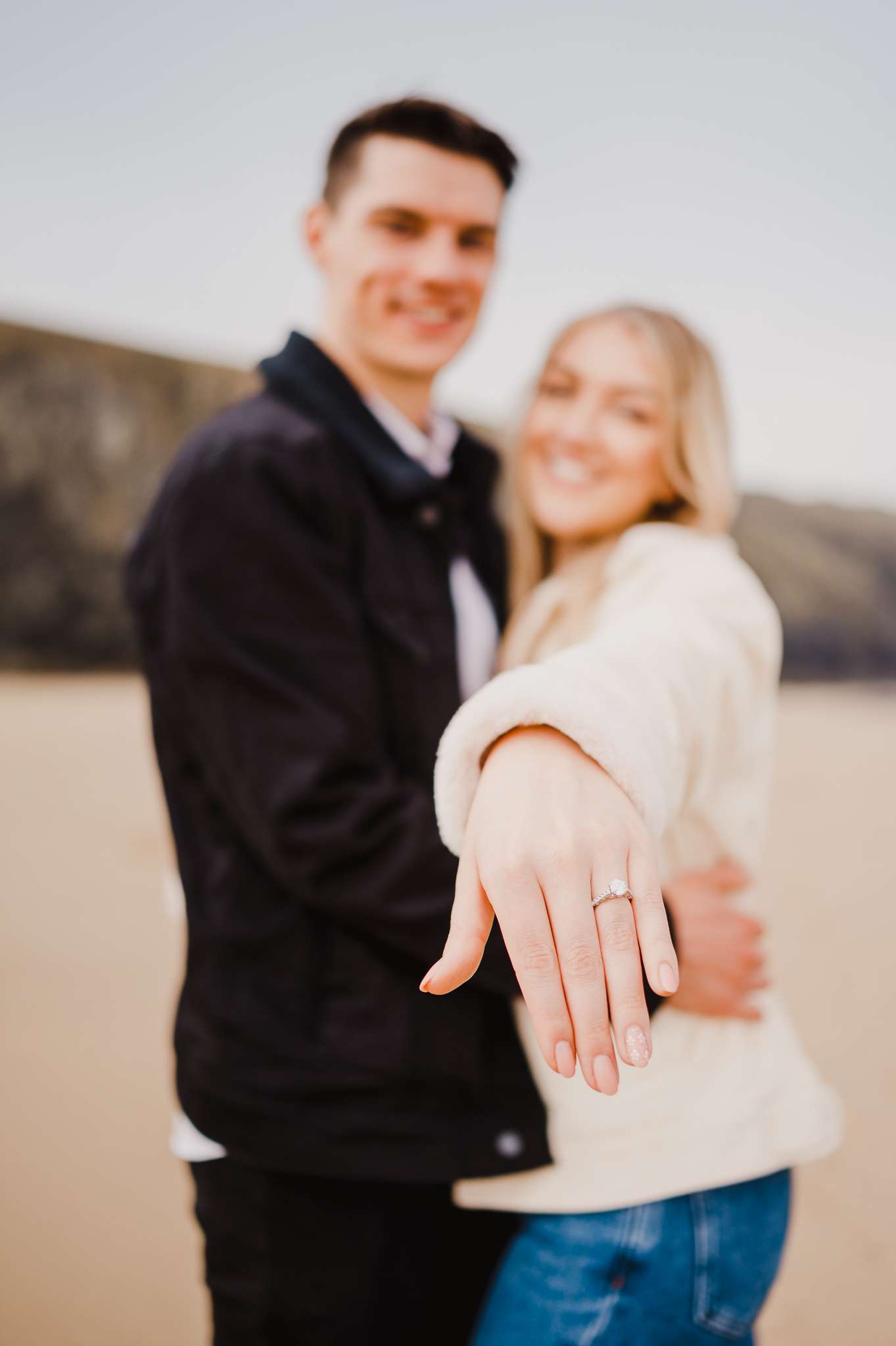 Proposal at Holywell Bay, Cornwall, UK