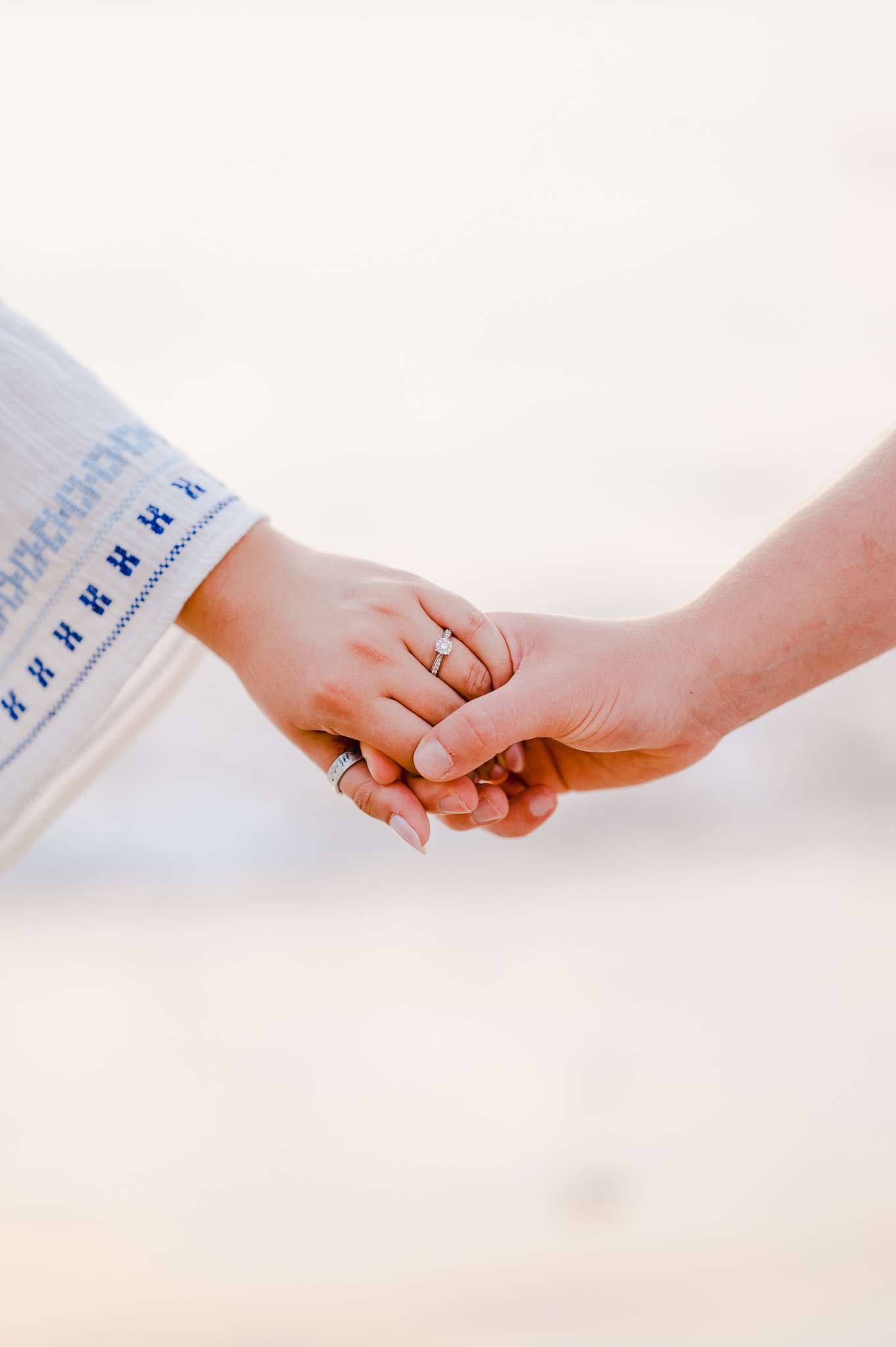 Best Locations for an Engagement Photoshoot in Cornwall | Cornwall Wedding Photographer | Couple holding hands