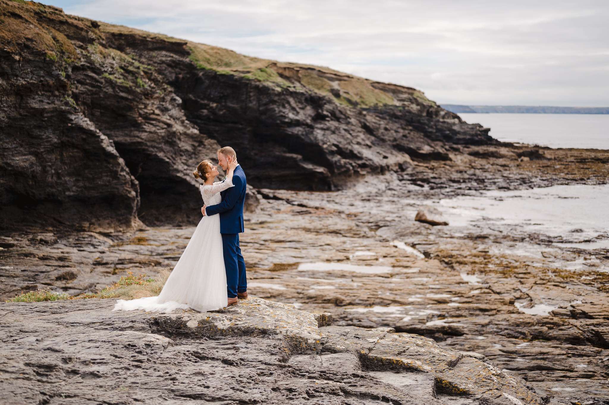 Elopement | Cornwall Elopement Photographer | Beacon Crag Elopement