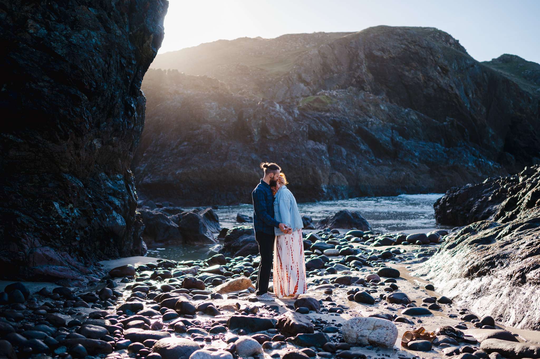 Cornwall Engagement - Cornwall Engagement Photographer