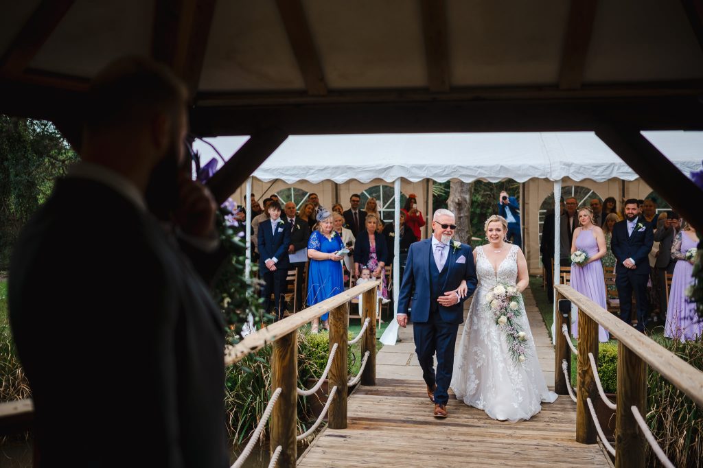 Walking down the aisle