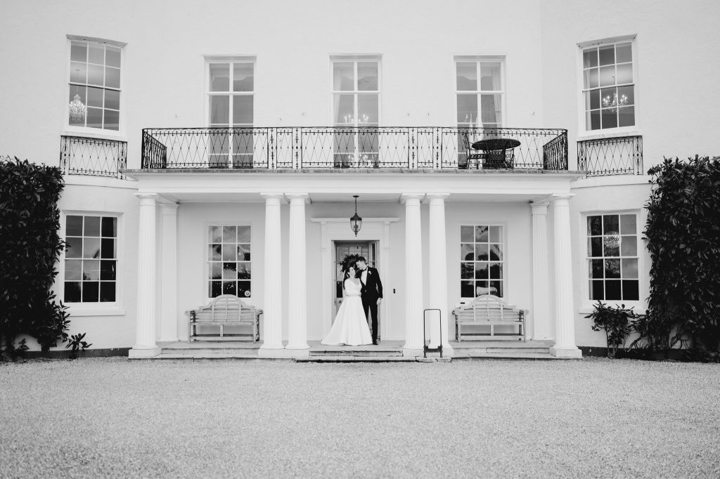 Couple portraits at Rockbeare Manor Wedding Venue