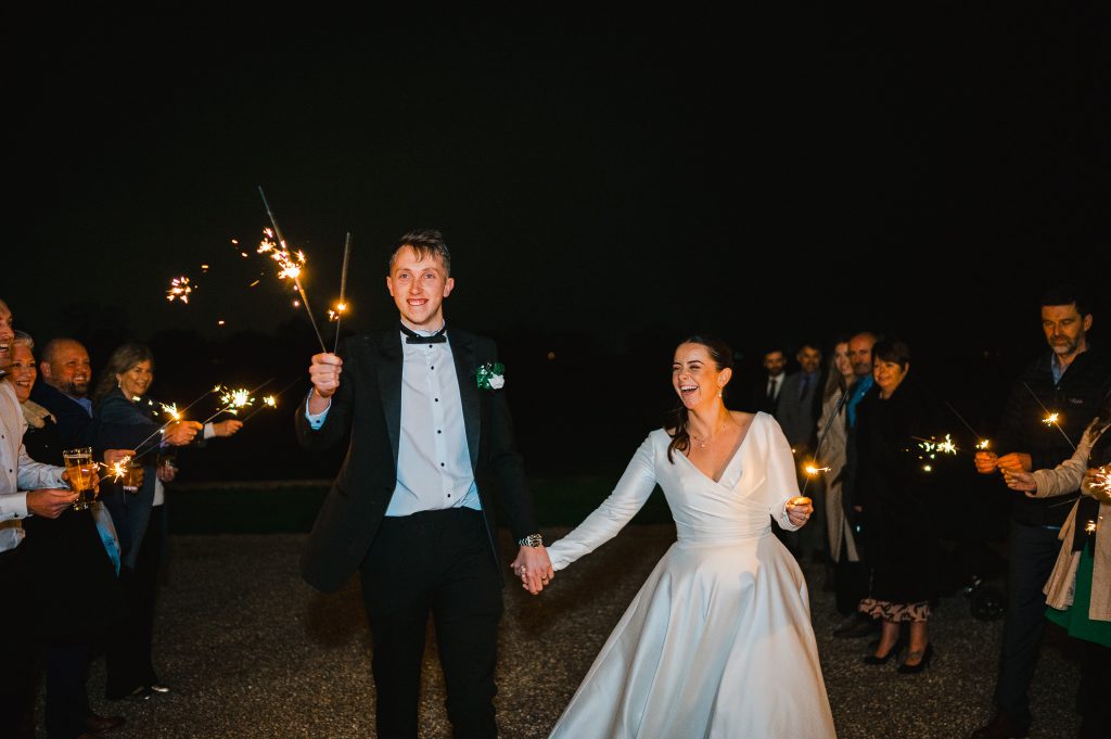 Rockbeare Manor Wedding Sparklers